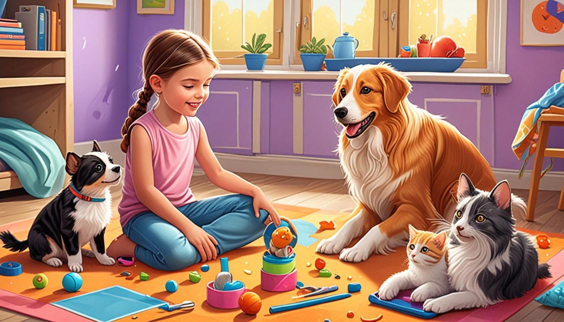 Pet Training to Improve Interaction with Children
